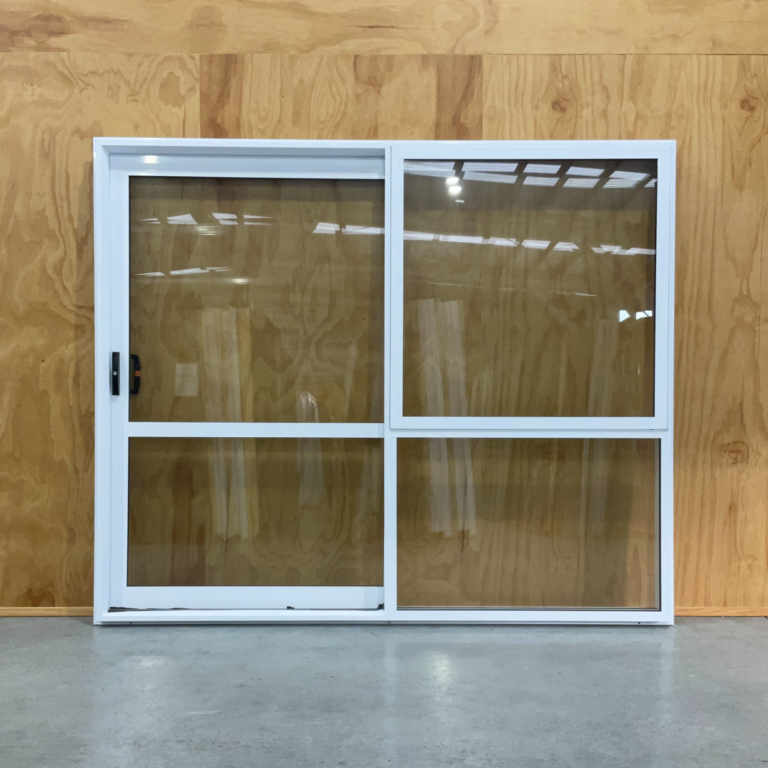 New 2400w x 2000h SG Arctic White Ranch Slider Diy Supply 0800 349