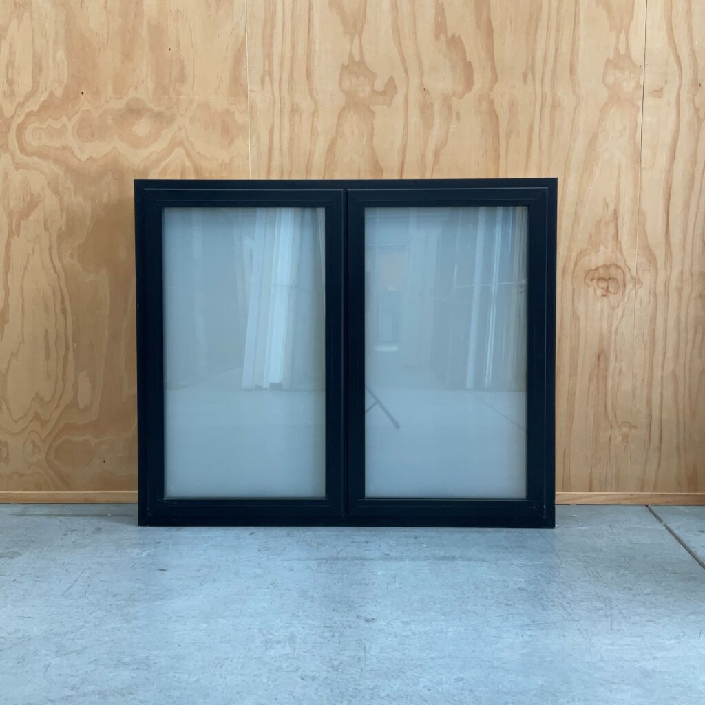 Double Glazed Black Window 1200w x 990h Diy Supply 0800 349 748 Hamilton, NZ